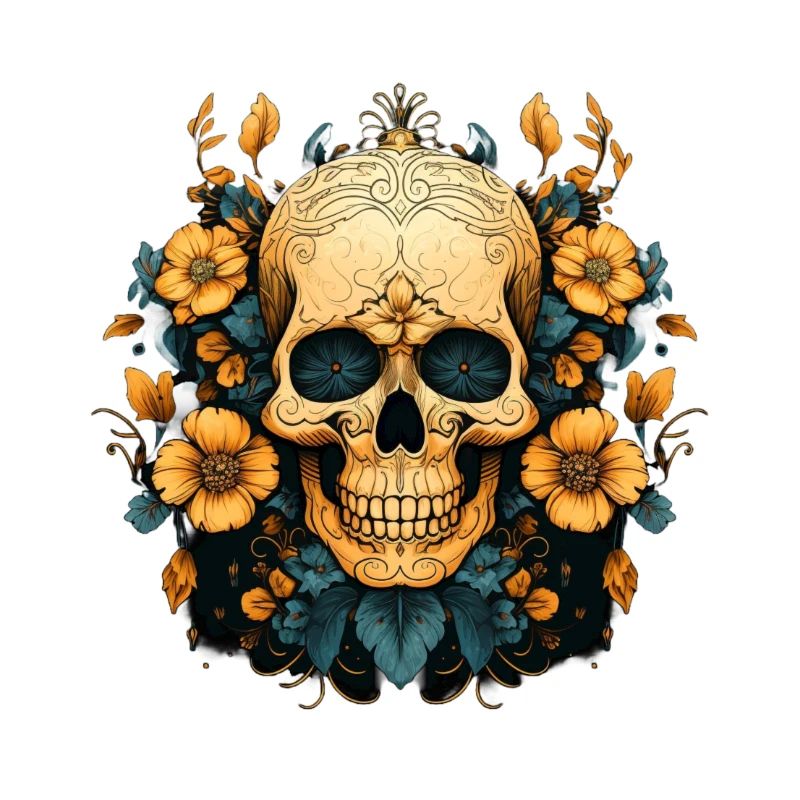 Skull Garden Rings