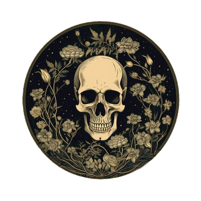 Midnight Bloom Circle