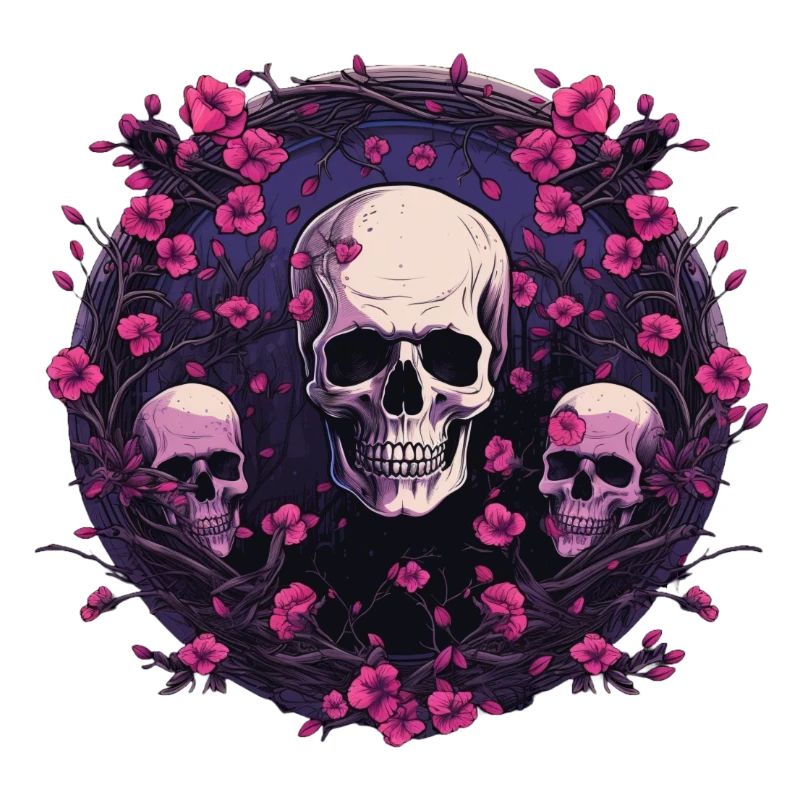 Midnight Bloom Circle