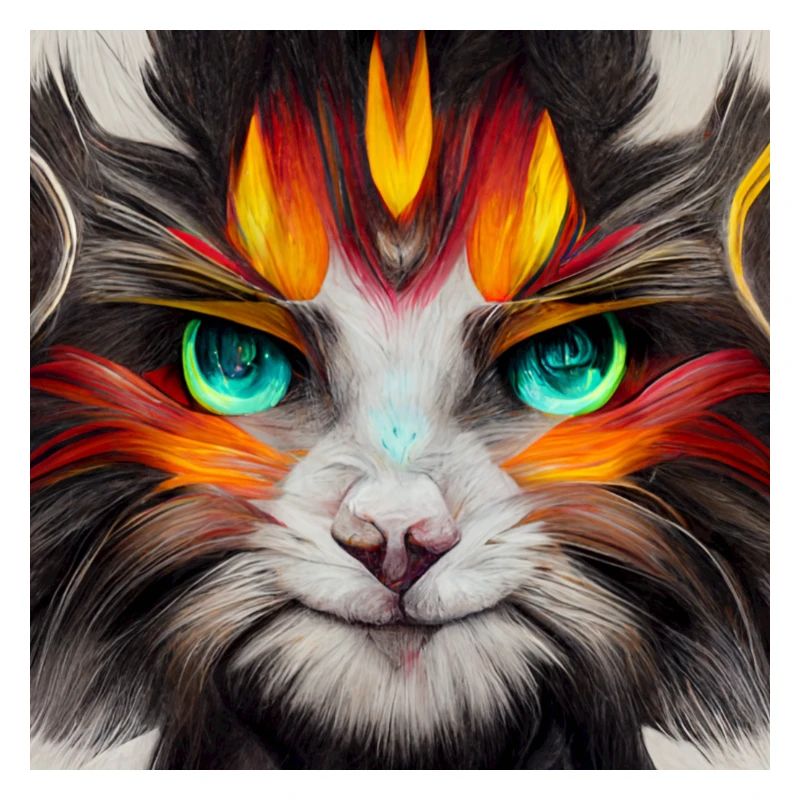 Cat Manga Stil