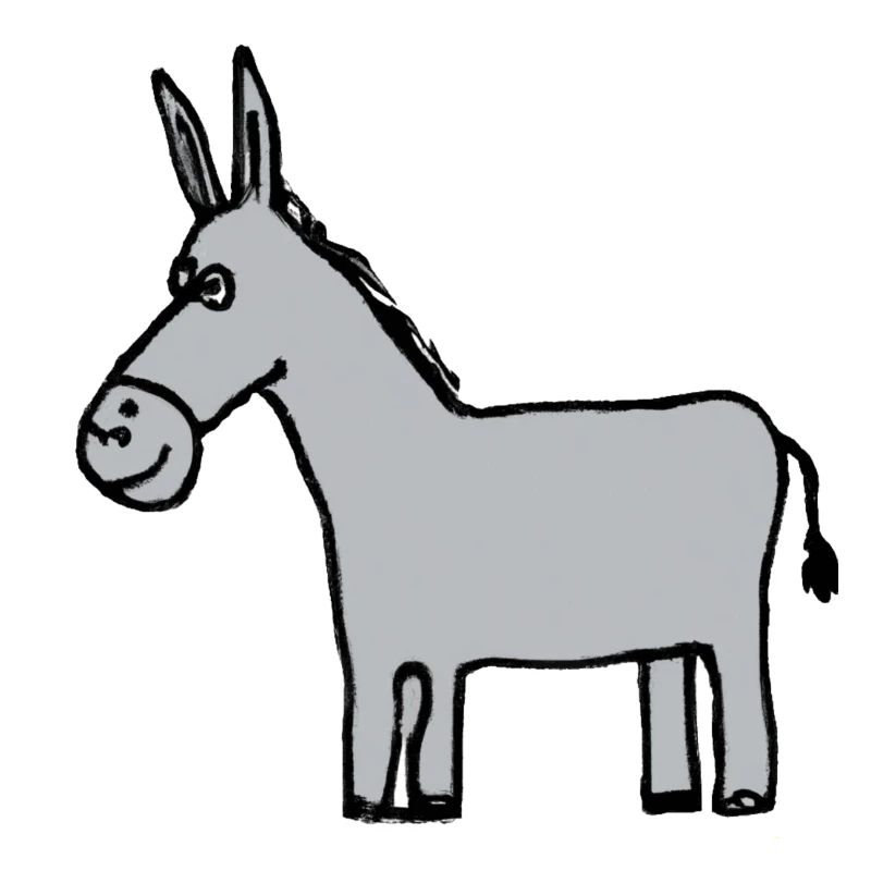 Esel Illustration