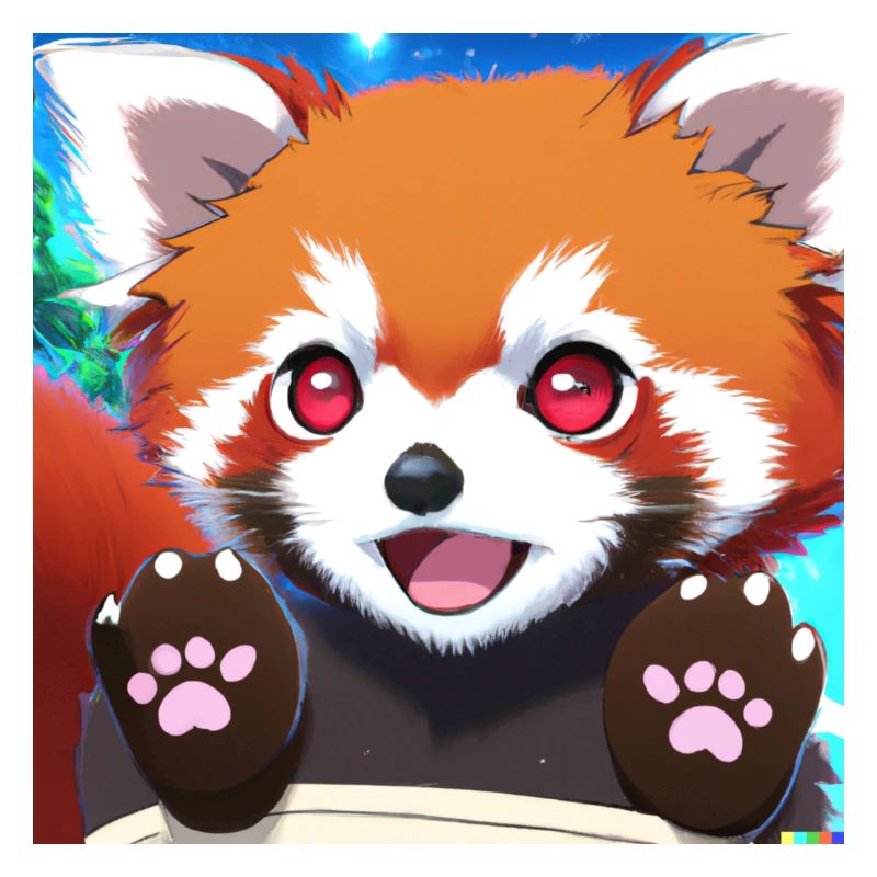 Red panda Anime