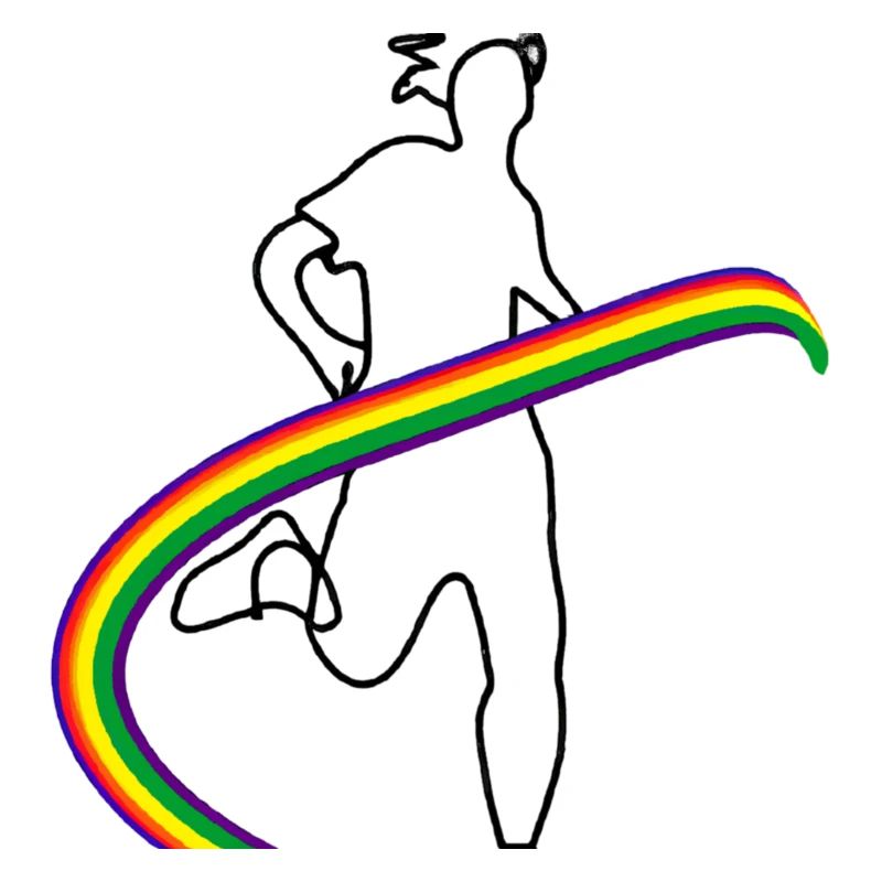 Regenbogen Läufer