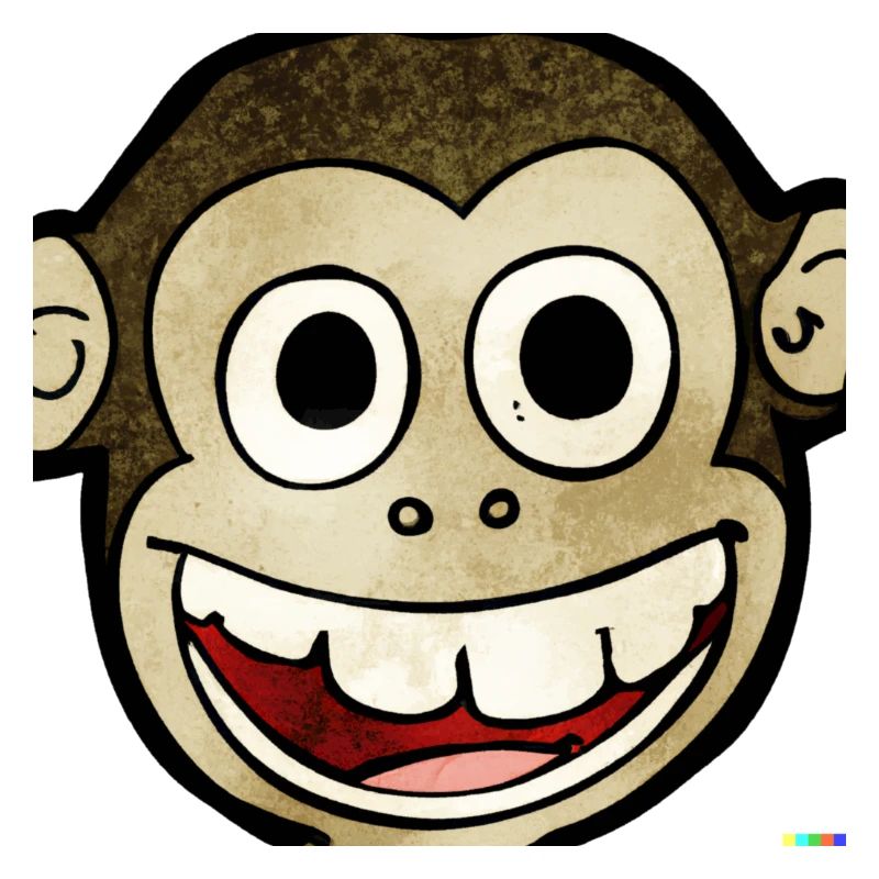 Laughing monkey