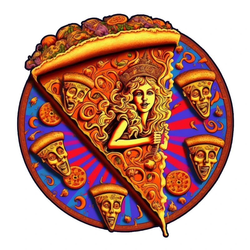 Verrückte Pizza
