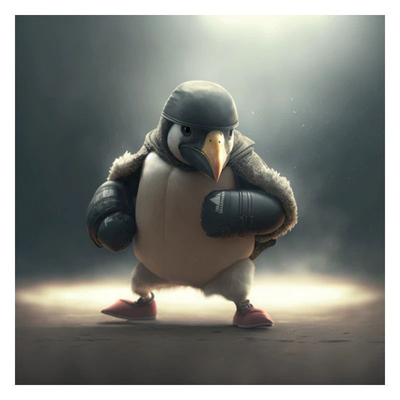 Pinguin Kämpfer