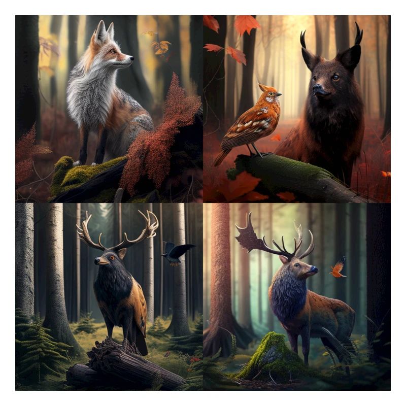 Wunderbare Tiere