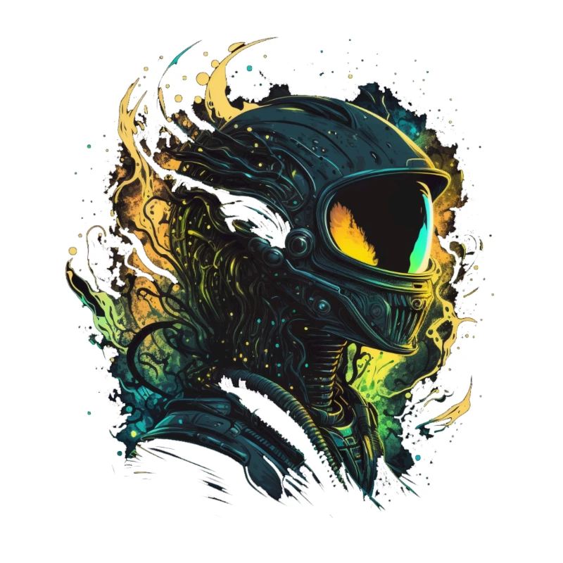 Weltraum-Alien