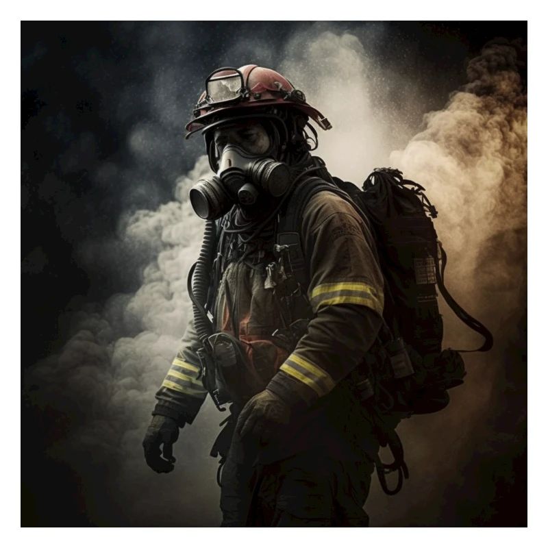 US Feuerwehrmann