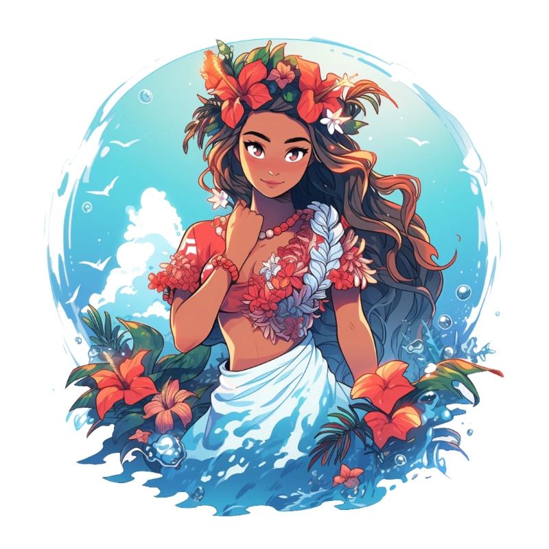 Polynesian Girl - Noelani