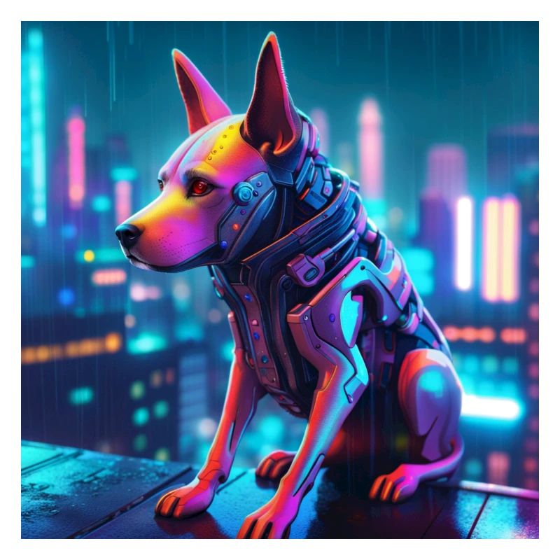 Cyberpunk Dog