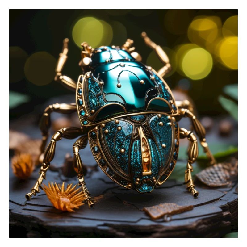aqua scarab