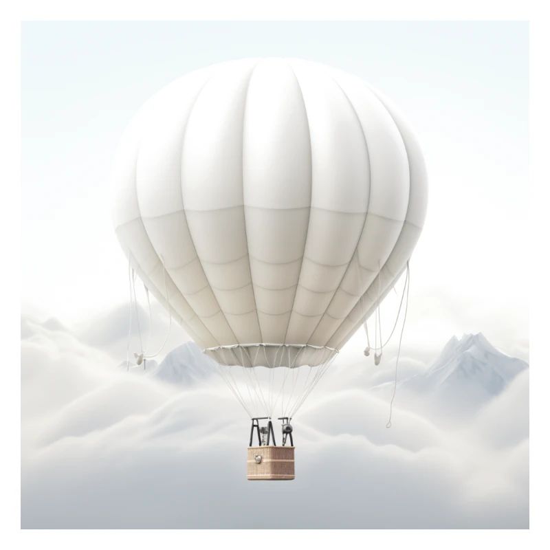der weiße Ballon