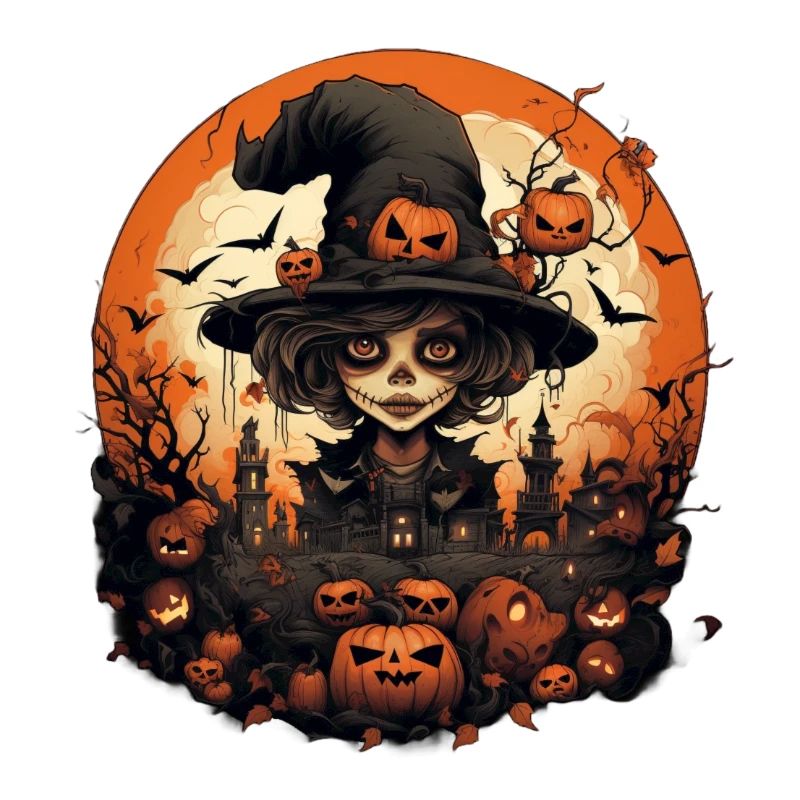 Spooky Halloween Kid