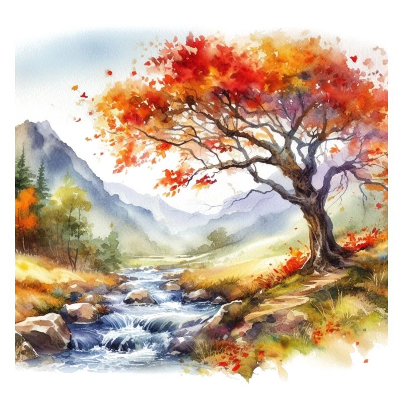 Aquarellmalerei