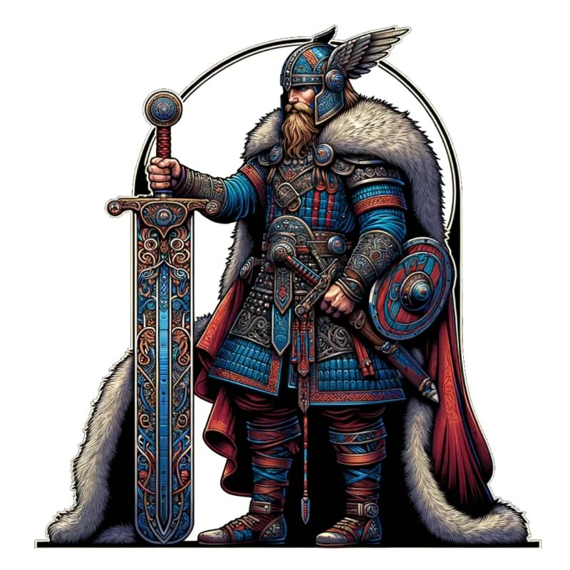 Ein starker Vikinger.