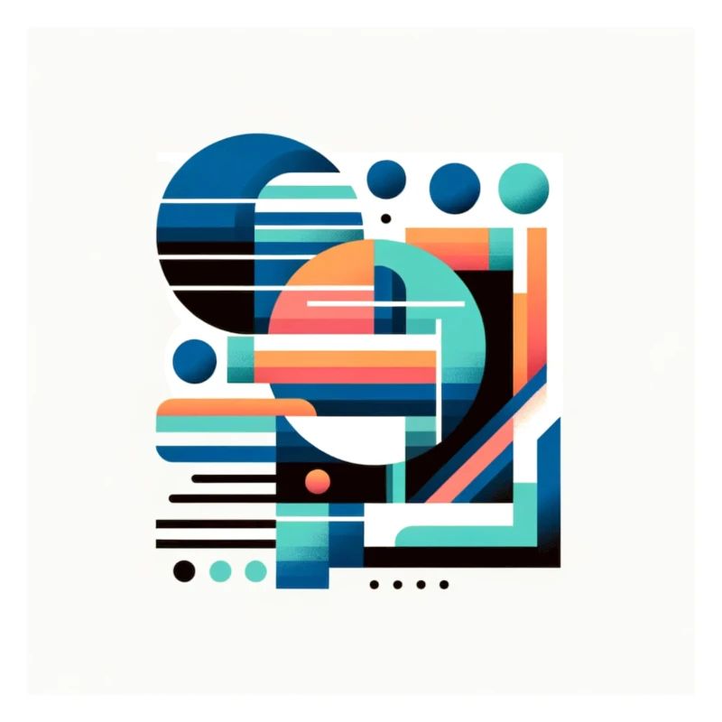 Futuristische Geometrie