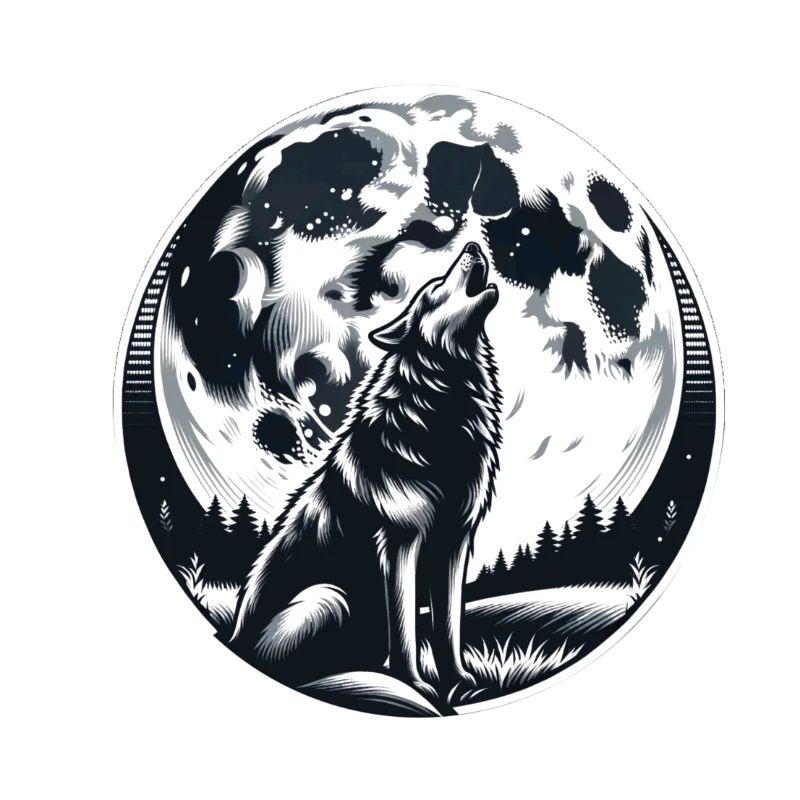 Wolf Silhouette