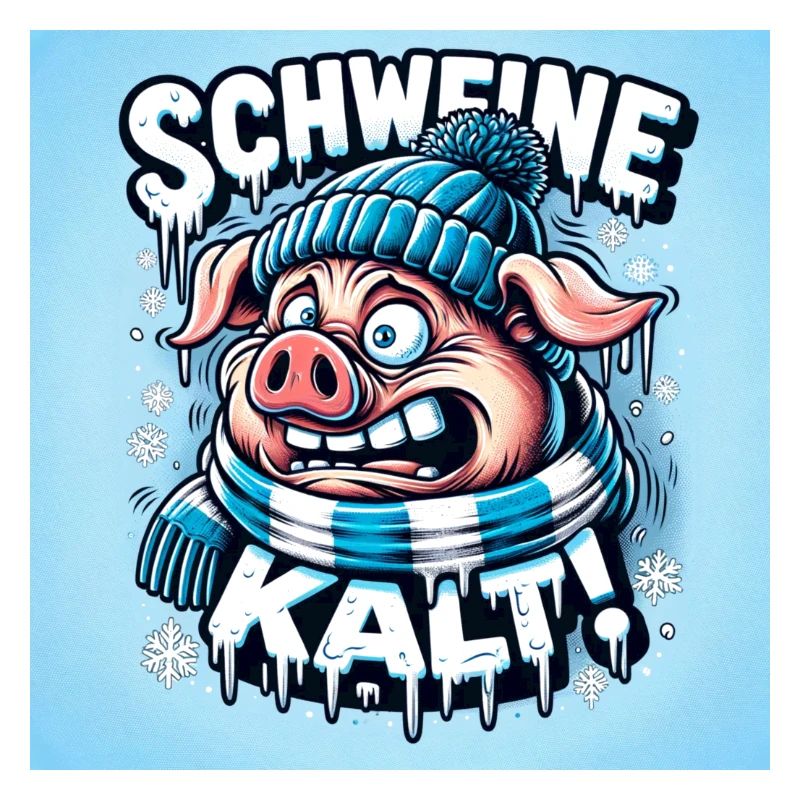 Froid comme un cochon !