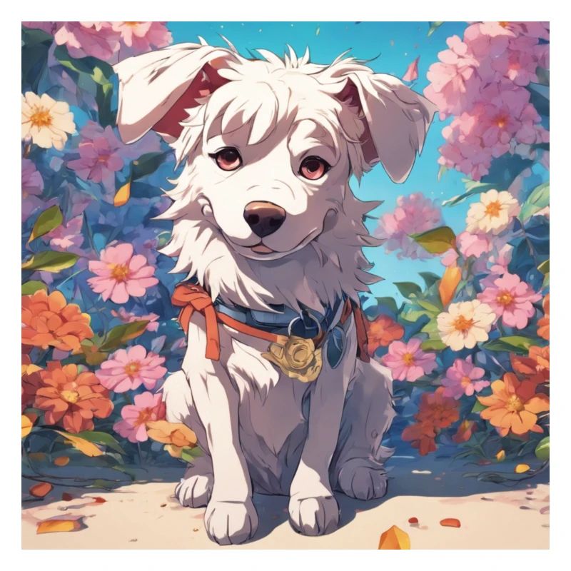 dog anime design