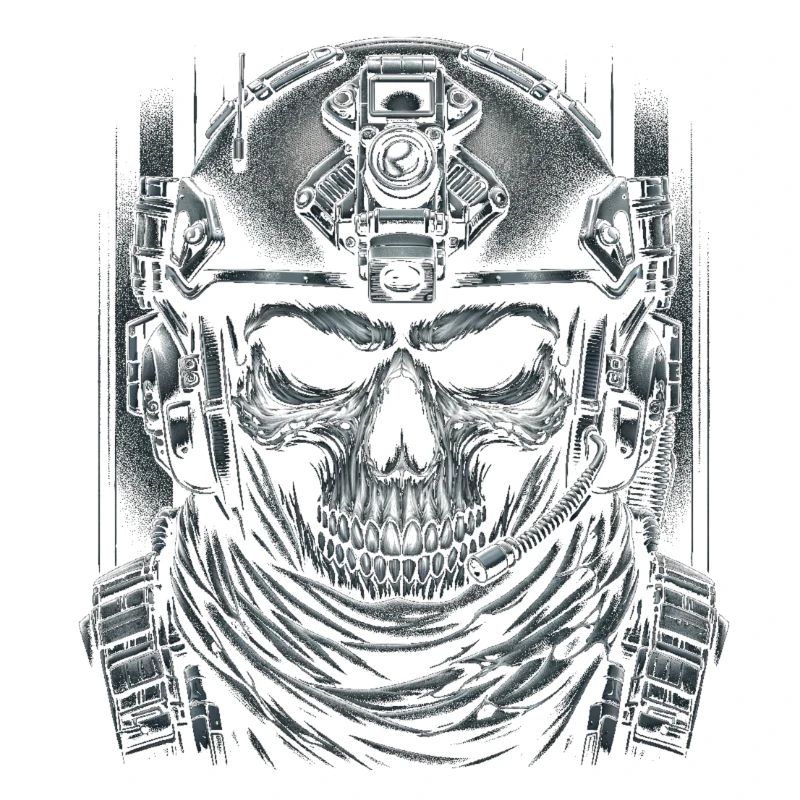 Crâne tactique Commando