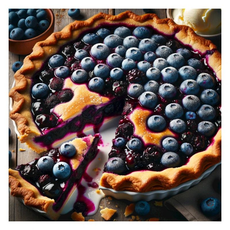 Blaubeer-Kuchen