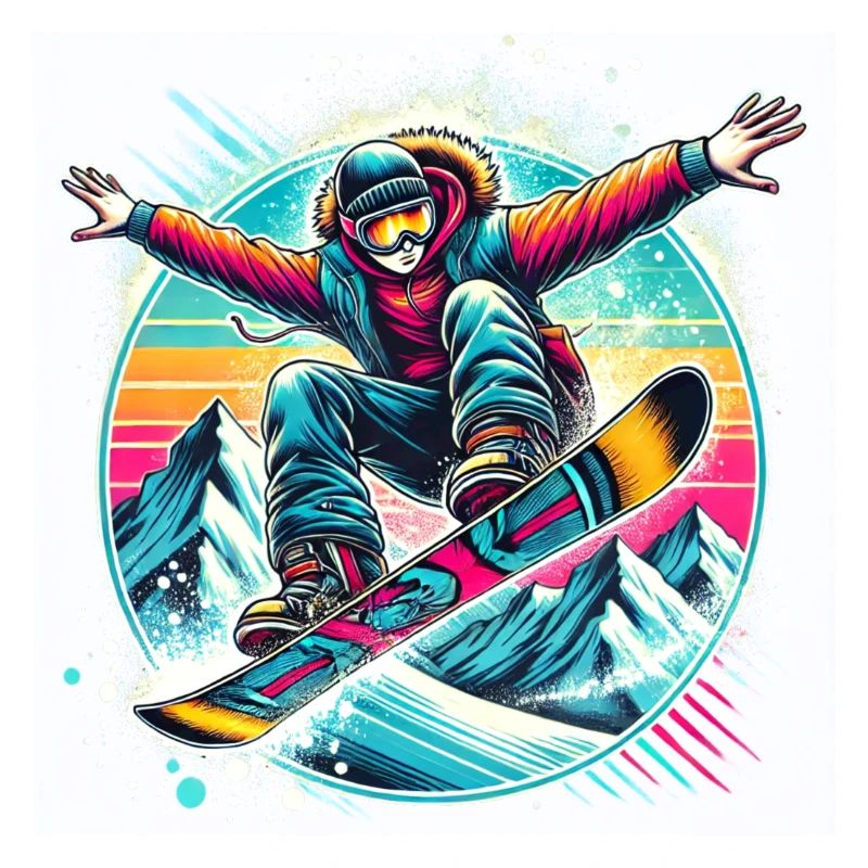 Snowboard Jump