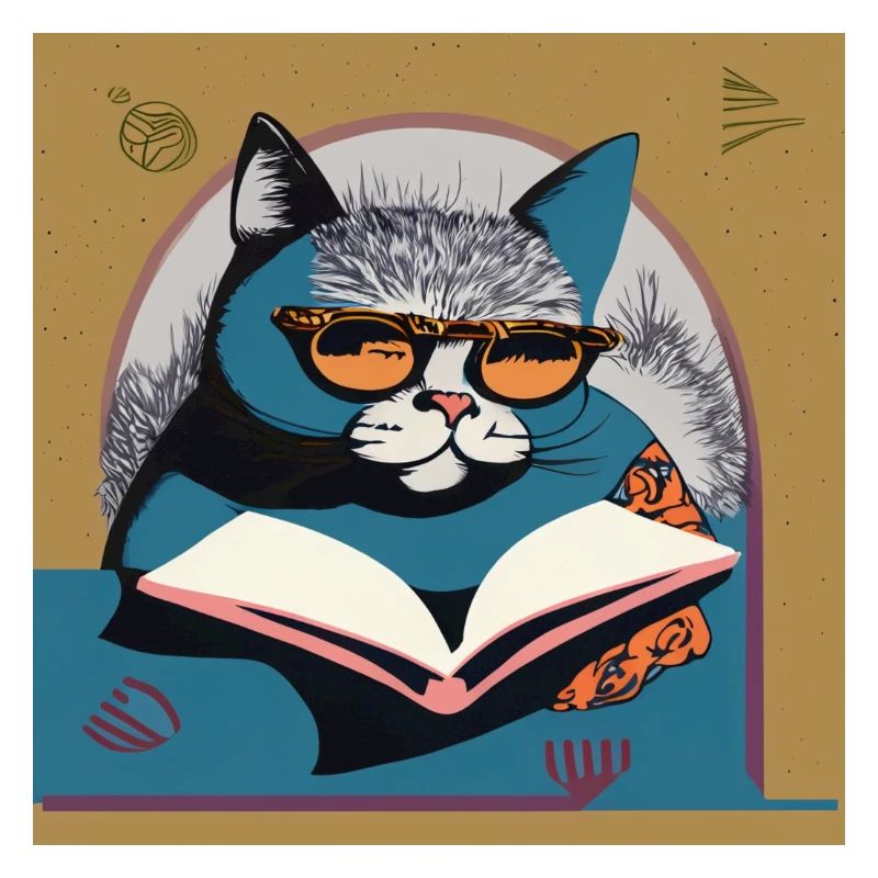 Eine schlaue Katze