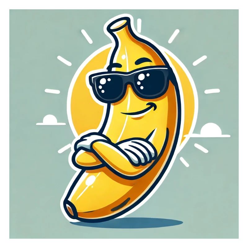 Bananen-Style: Sonnig & Smooth