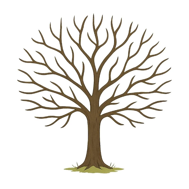 Winterbaum Silhouette