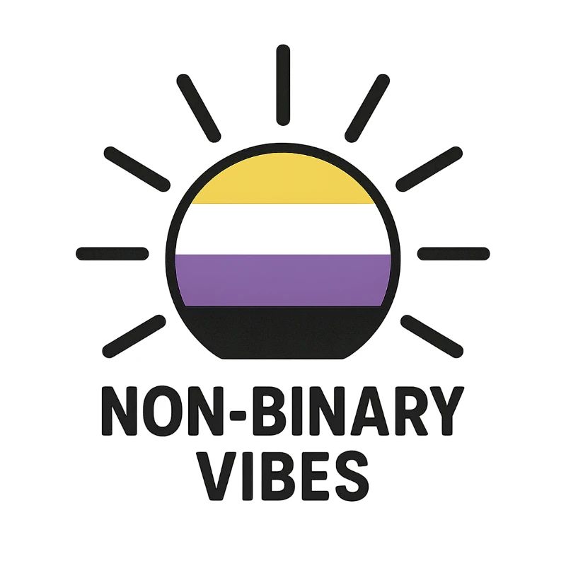 Non-Binary Vibes Sonnenlogo