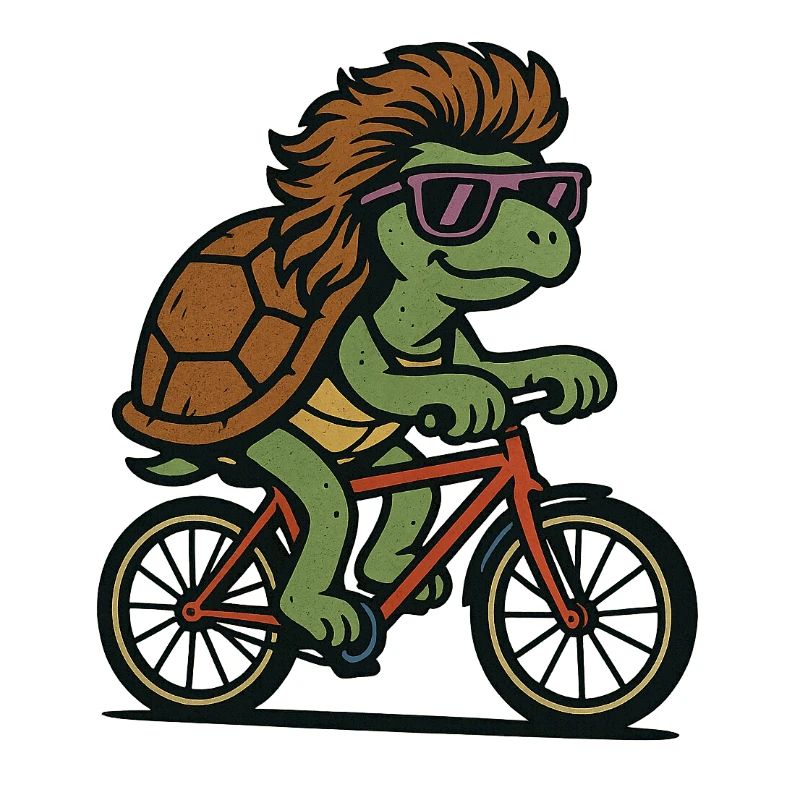 Bike Schildkröte