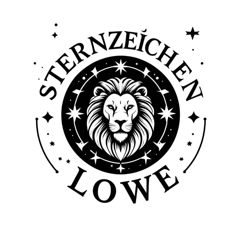 Löwe Sternzeichen Mandala