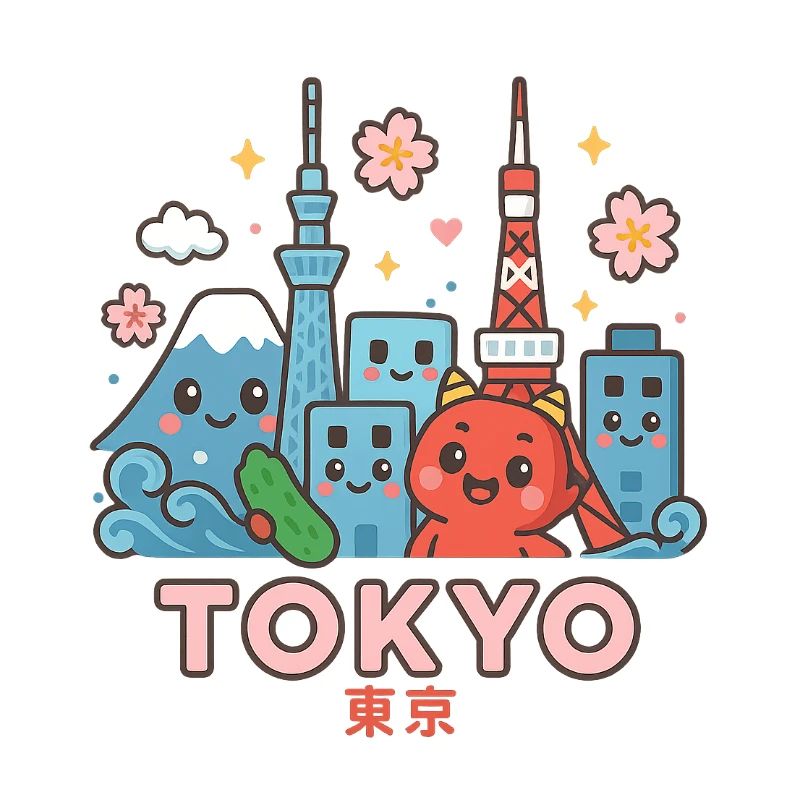 Kawaii Tokyo Skyline