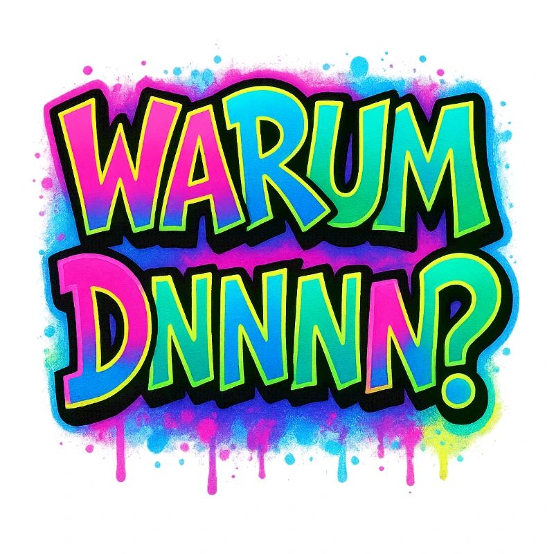 Warum DNNN? Neon Graffiti