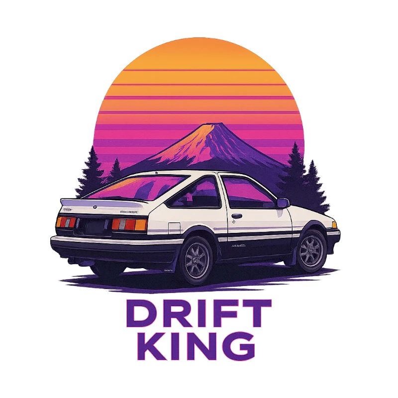 Drift König Sonnenuntergang Berg