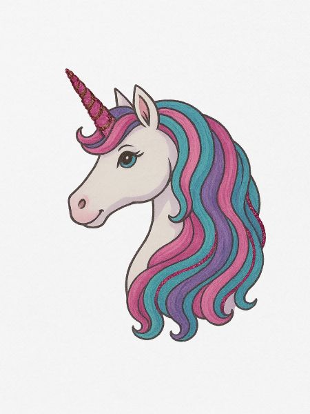 Pastell-Einhornmähnen-Delight