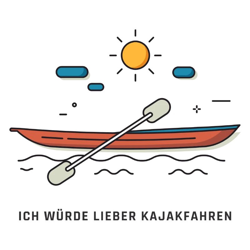 Ich Würde Lieber Kajakfahren