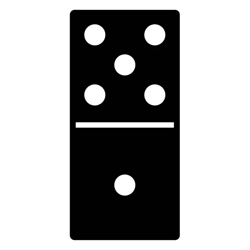 DOMINO STONE 5: 1 - VARIABLE COLOR - VECTOR DESIGN!