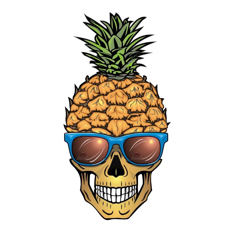 Ananas-Schädel