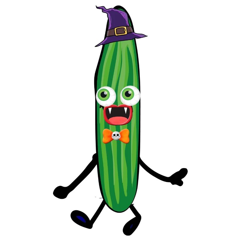Monster,monstergurke, Gurken, halloween