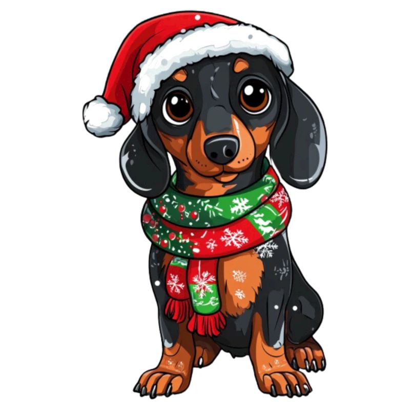 Weihnachts Dackel