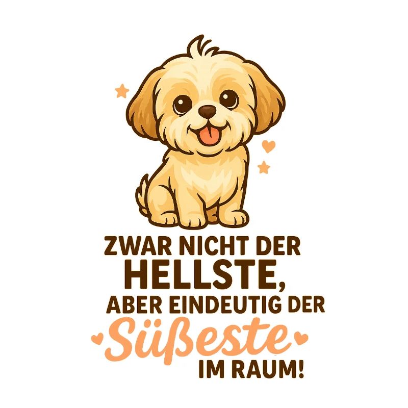 Tiny Paws Fun Logo "der Süßeste im Raum"