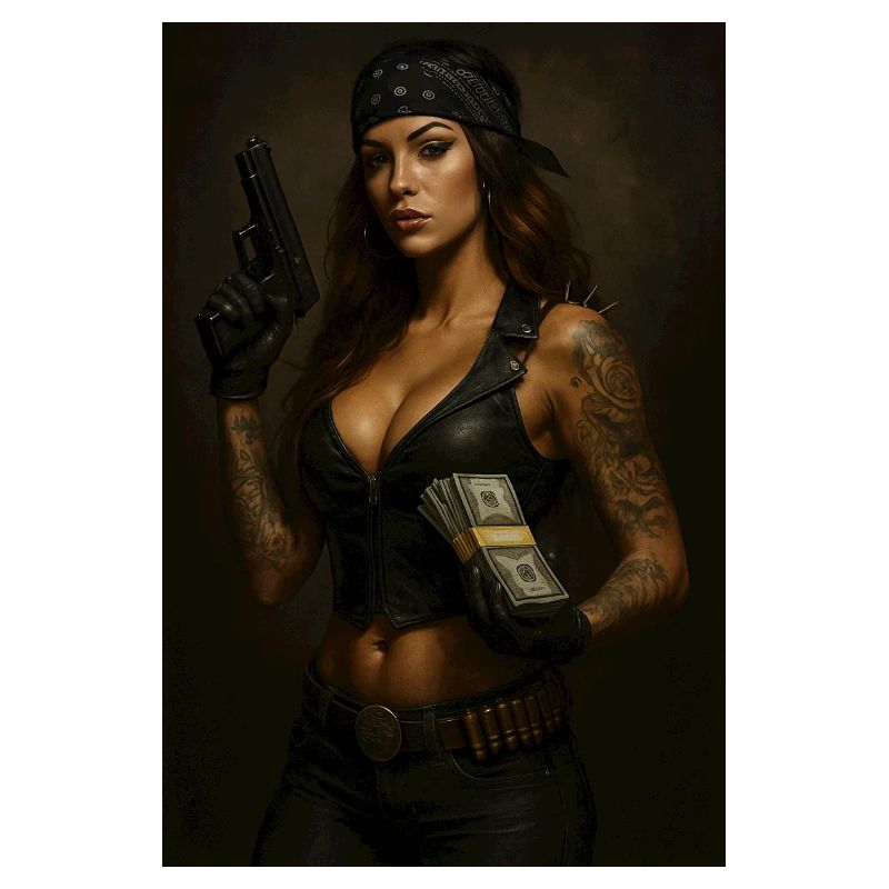 Gangster-Frau