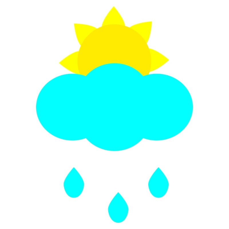 Sonnenregenwolke