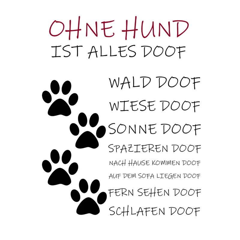 Ohne Hund