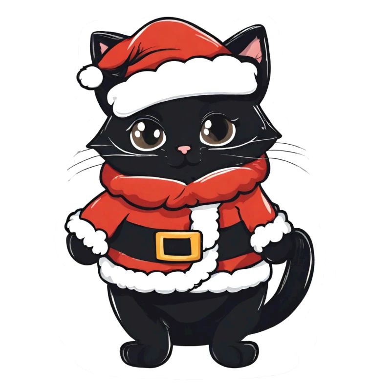 Santa Cat, Weihnachtskatze