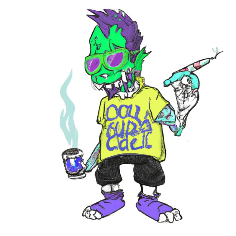 Cooler Zombie