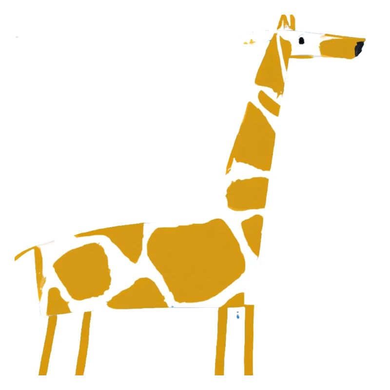 Giraffen-Illustration