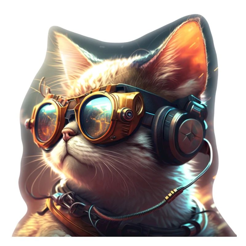 Gaming Katze